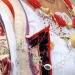 Particolare gioielli e abito tradizionale di Oliena