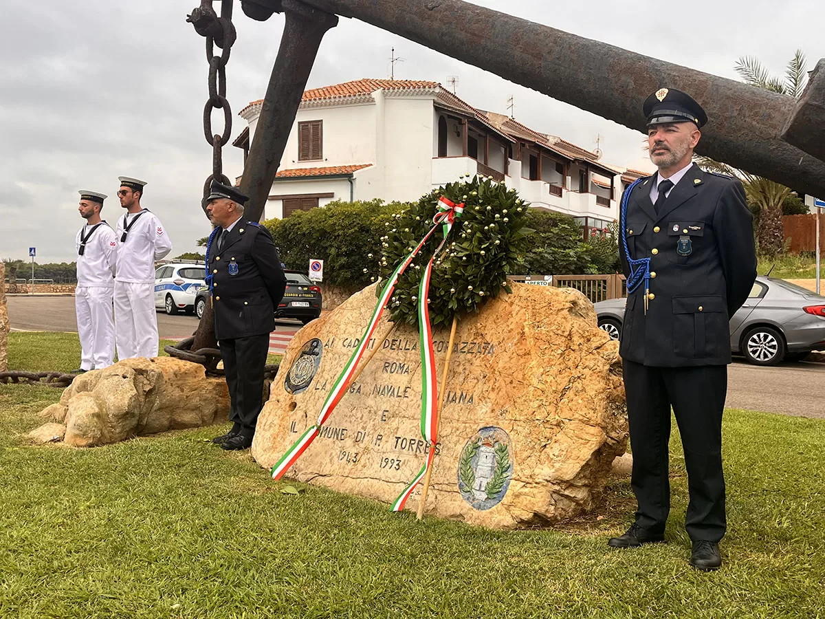 Porto Torres ricorda i caduti della Corazzata “Roma”