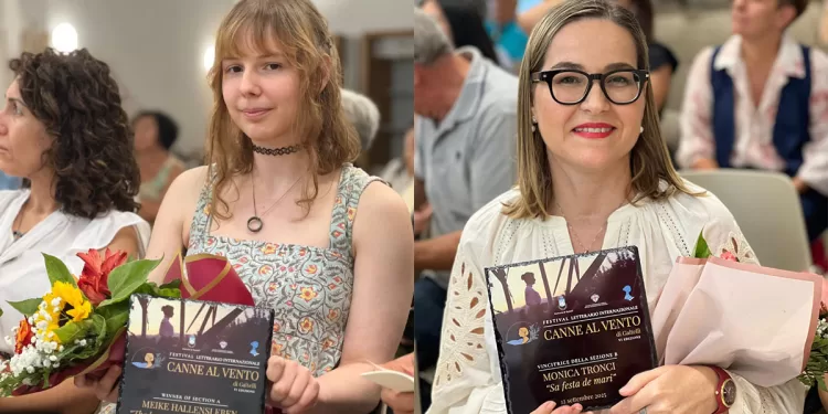 Meike Hallensleben e Monica Tronci, vincitrici del Premio Canne al Vento 2025