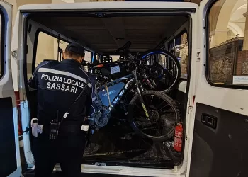 Maxi sequestro di bici elettriche truccate a Sassari
