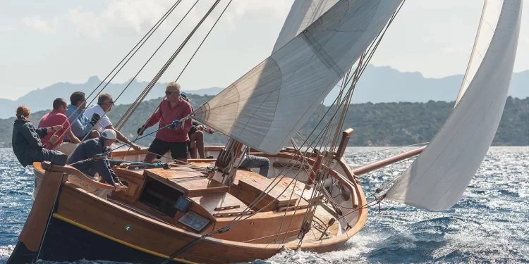 Vele Latine a La Maddalena: Mastro d’Ascia Angiulin. Foto Antonio Mannu