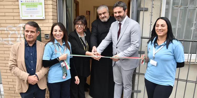 Inaugurazione della Stazione di Posta di via Duca degli Abruzzi a Sassari