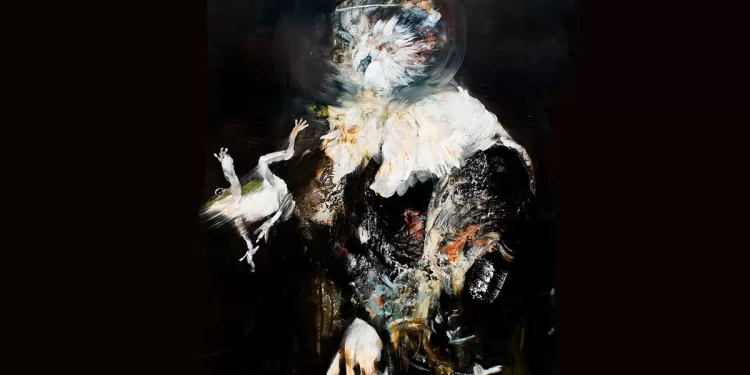 Maurizio L’Altrella, L’antagonista (2024), olio su tela, cm 70x80