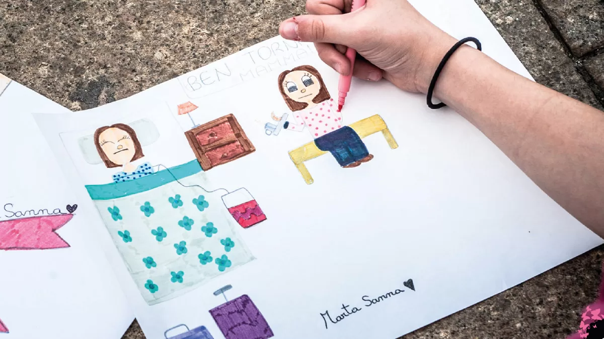 Campagna Donne+Donne “Oggi mamma mi ha detto… Ho un tumore al seno!”