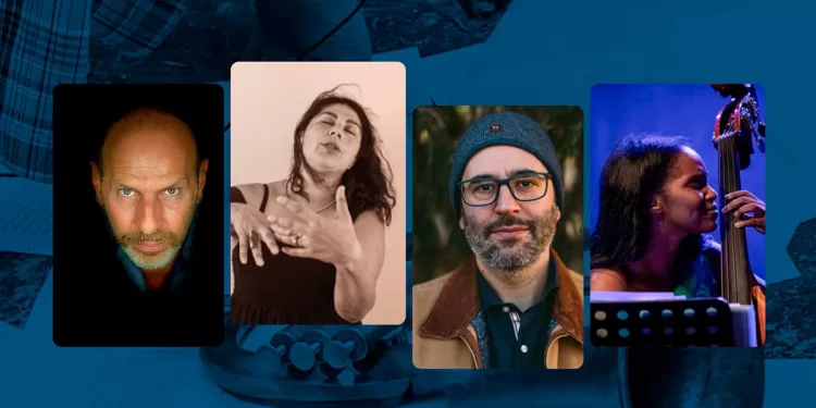 Dado Moroni, Francesca Corrias, Paolo Orlandi e Yanara Reyes McDonald