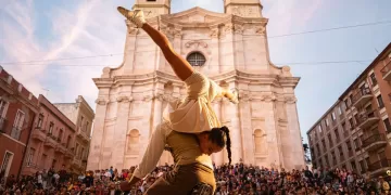 Uno spettacolo al Festival Sa Ruga di Cagliari