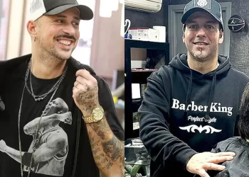 Hiro Vitanza e Gianbattista Aisoni organizzatori del Barber Battle Sardinia