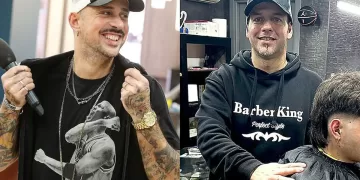 Hiro Vitanza e Gianbattista Aisoni organizzatori del Barber Battle Sardinia