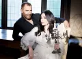 Maria Grazia Cucinotta e Pino Quartullo in “La moglie fantasma”. Foto G. Chieregato