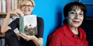 Maria Laura Berlinguer (Foto Claudia Frijio) e Bibbiana Cau (Foto Basso Cannarsa)