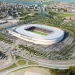 Nuovo Stadio di Cagliari. Rendering Progetto CMR