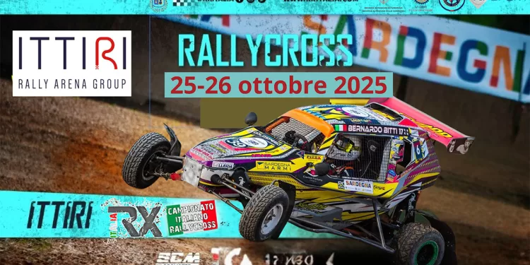Campionato Italiano Rallycross all’Ittiri Arena