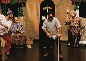 Uno spettacolo del Teatro S'Arza