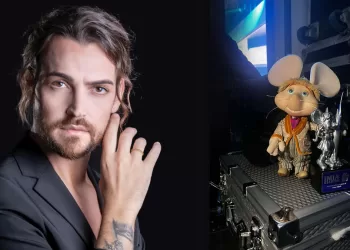 Valerio Scanu e Topo Gigio