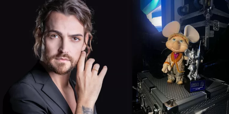 Valerio Scanu e Topo Gigio