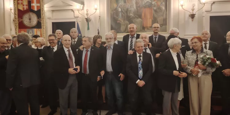I 39 medici che hanno raggiunto il traguardo dei 50 anni di professione