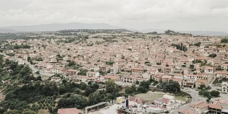 Veduta di Samugheo. Foto Cédric Dasesson