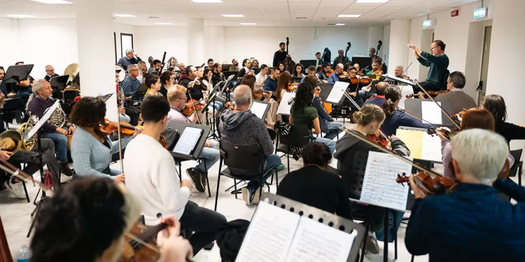 “Salome”, lettura orchestra. Foto Elisa Casula