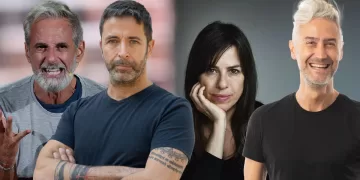 Andrea Santonastaso (credit Claudio Morando), Pablo Trincia, Marina Mariasch Vincenzo Schettini (credit Giovanni Albore)