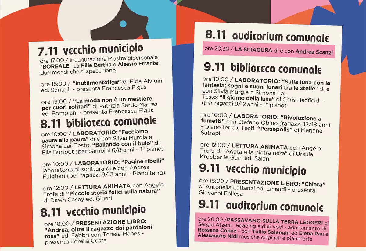 Festival Lethèrario Assemini - Programma 2025