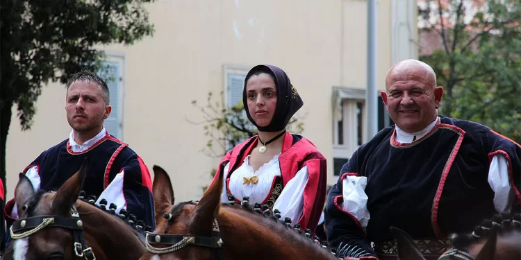 Costume tradizionale di Oniferi. Foto di Gianni Careddu
