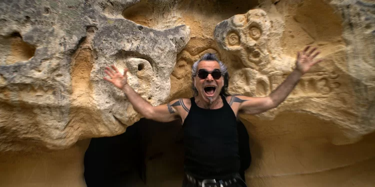 Un'immagine del film “Piero Pelù. Rumore dentro” di Francesco Fei