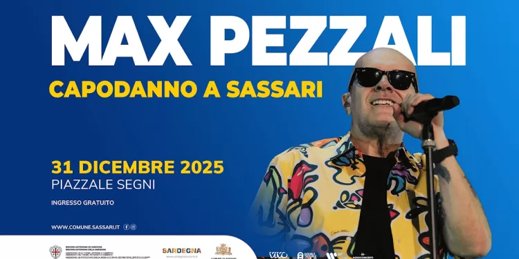 Capodanno 2026 a Sassari con Max Pezzali