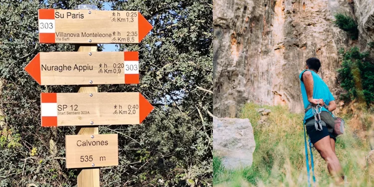 Cartellonistica rete sentieristica Nùrcara