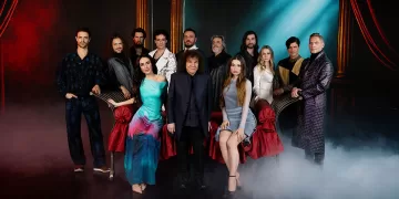 Il cast di Notre Dame de Paris. Foto Attilio Cusani