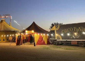 Il Teatro Tenda del Circo Paniko a Quartu
