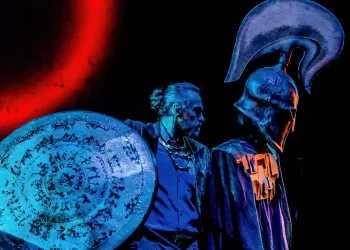 Alessio Boni in “Iliade / Il gioco degli dèi”. Foto Filippo Manzini