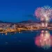 Veduta notturna di Olbia a Capodanno. © S&H Magazine