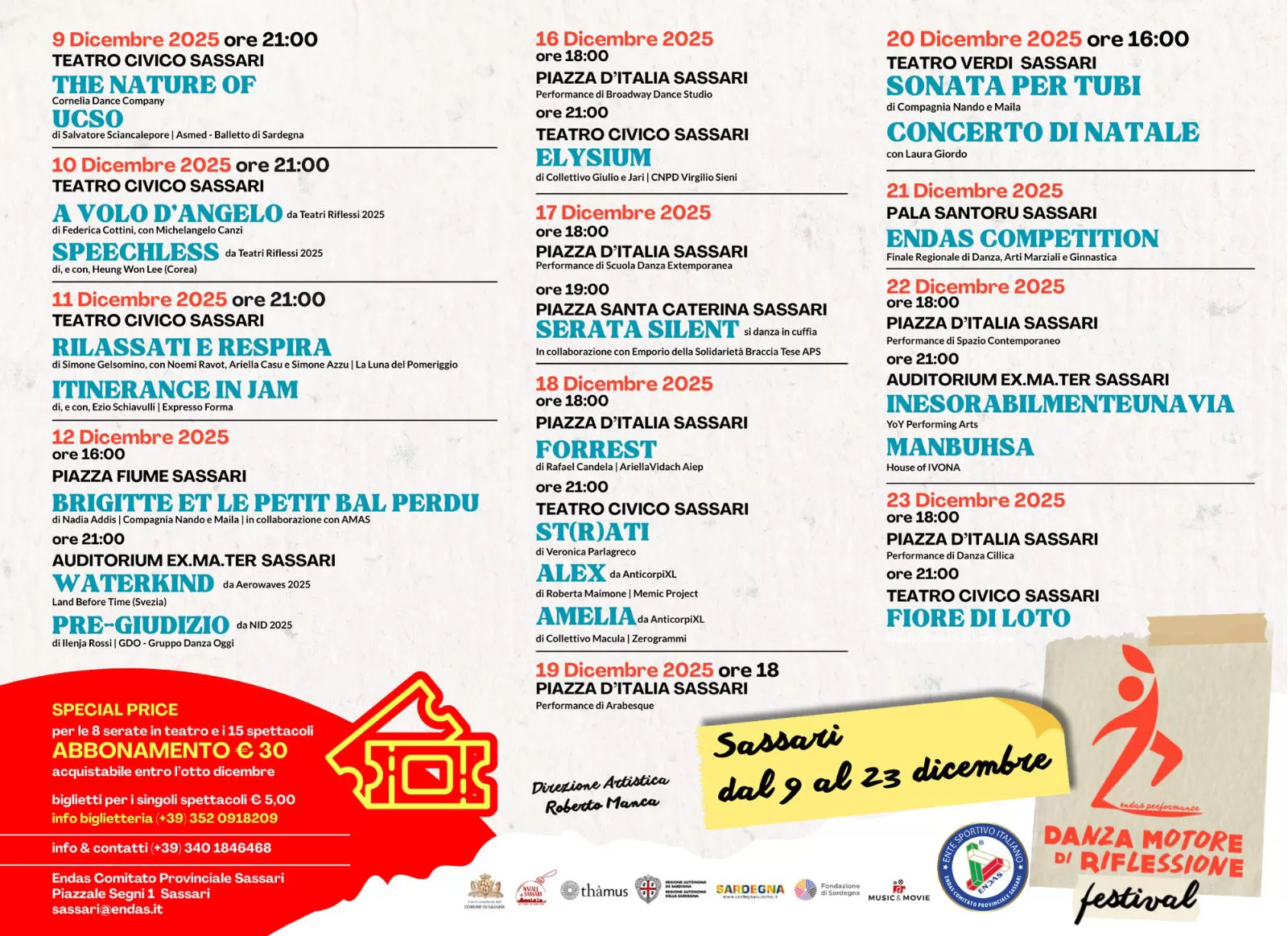 Endas Performance: Danza motore di riflessione