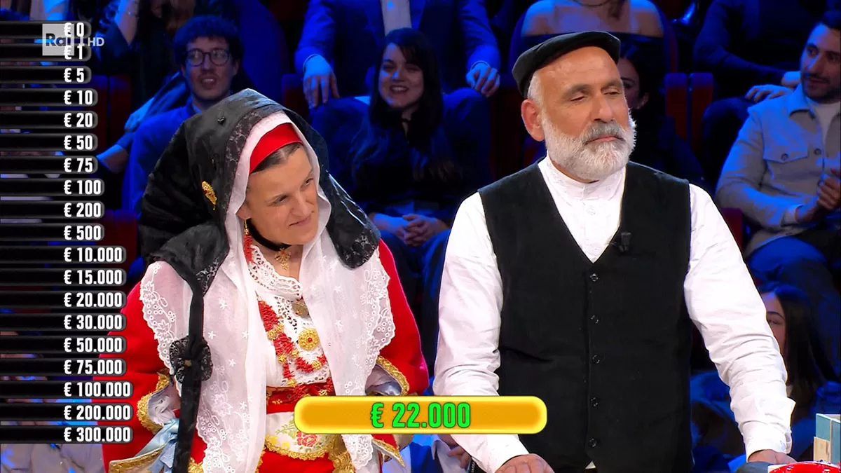 Alessandro, pastore di Masongiu, Affari Tuoi del 6 gennaio