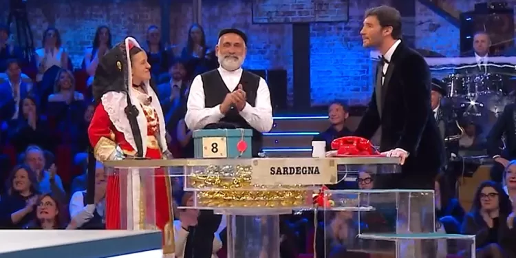 Alessandro, pastore di Masongiu, Affari Tuoi del 6 gennaio