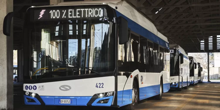 Nuovi autobus elettrici Solaris Urbino del CTM