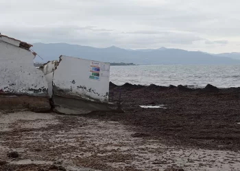 I danni del maltempo al Poetto