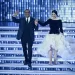 Carlo Conti e Laura Pausini Sanremo 2026