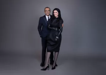 Carlo Conti e Laura Pausini
