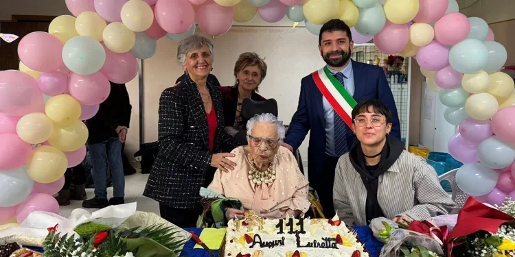 Luisetta Mercalli con il presidente del Consiglio comunale di Cagliari Marco Benucci