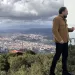 Una veduta di Nuoro dal Monte Ortobene (©Marco Cau) e Federico Quaranta con Giuseppe Pireddu