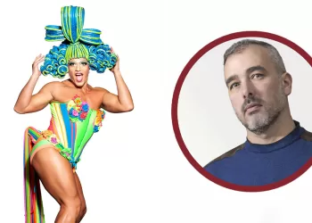 Cristian Castelnuovo e un suo scatto del Musical Priscilla