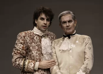 Daniele Fedeli e Ferdinando Bruni in “Amadeus”. ©Laila Pozzo
