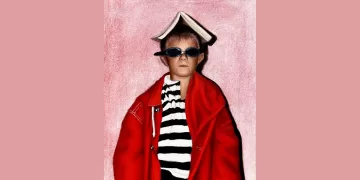 Andrea Sanna, "Facciamo che io ero", olio su tela