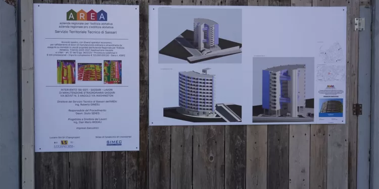 A Sassari il primo cantiere del programma RinnovArea