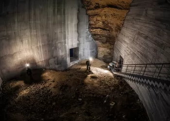 Cavità artificiale di S’Avanzada a Cagliari. ©Marco Mattana