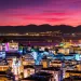 Veduta notturna di Cagliari. ©Depositphotos