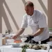 Lo chef Alberto Sanna alla Sagra del Carciofo di Samassi