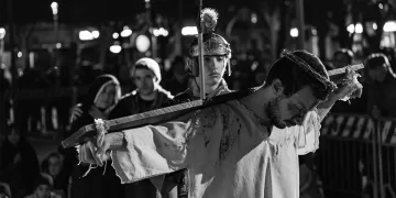 Via Crucis vivente della parrocchia Salesiana di San Paolo di Cagliari