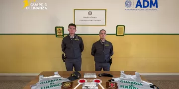 Porto Torres, sequestrati 2,5 kg di cocaina
